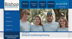 Desktop Screenshot of bishopaircondition.com
